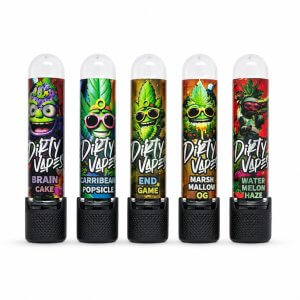 Dirty Vapes Carts 1ml | Premium Distillate | Product Display | Cafe420